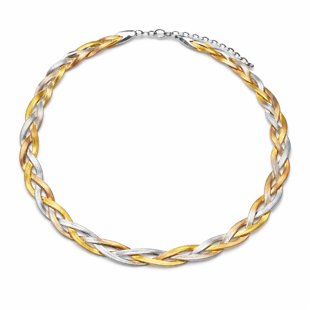 Ocelový náhrdelník Trinity — Aranys.cz