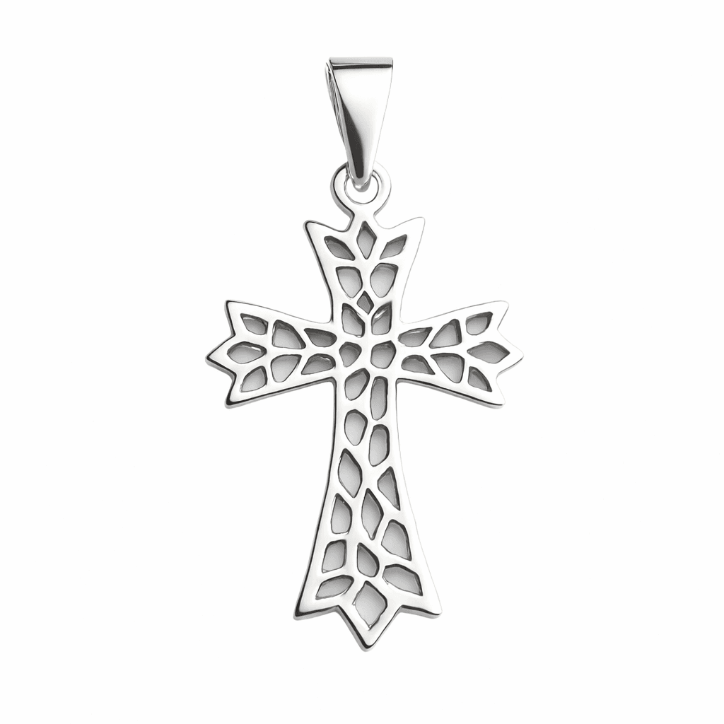 Stříbrný přívěsek zdobený kříž Lucas — Aranys.cz