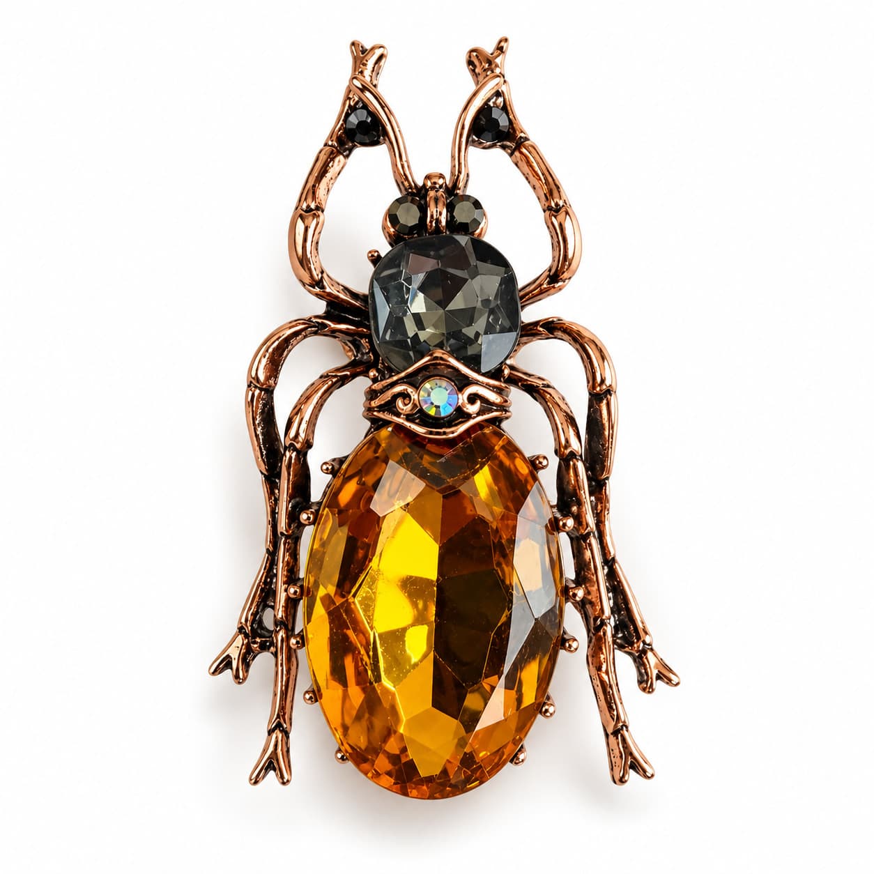 Brož Brouk s krystalem Swarovski — Aranys.cz