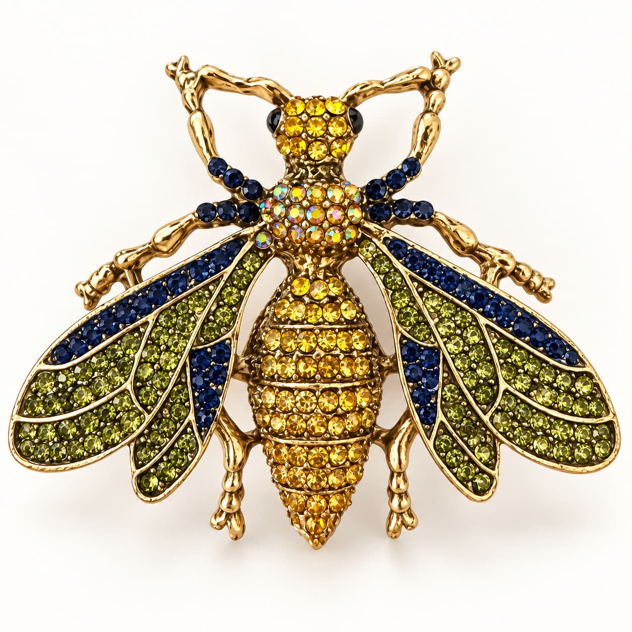 Brož Vosa s krystaly Swarovski — Aranys.cz