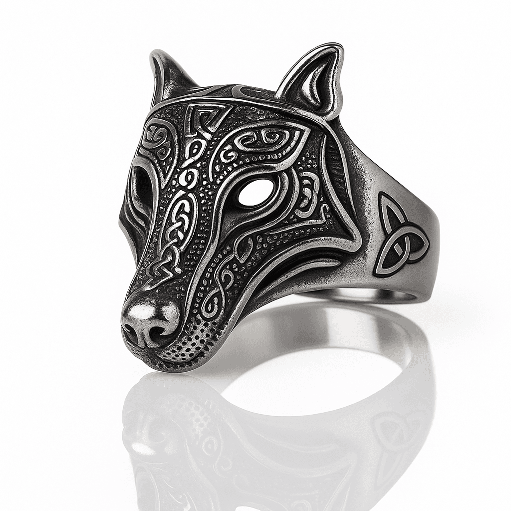 Ocelový prsten vlk Fenrir I, 69 — Aranys.cz
