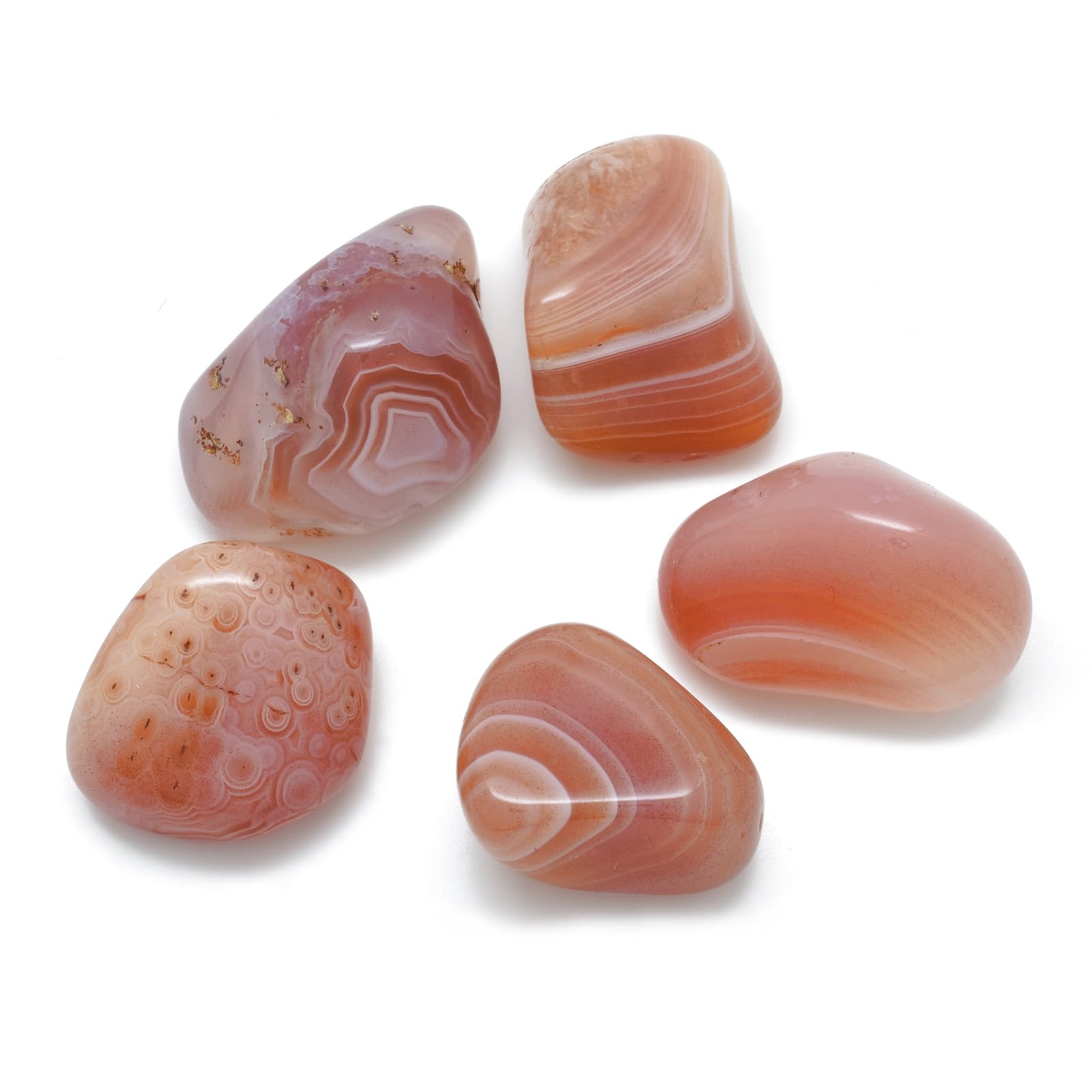 Tromlovaný sardonyx Sebejistota — Aranys.cz