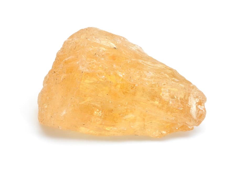 Surový zlatý topaz Zář