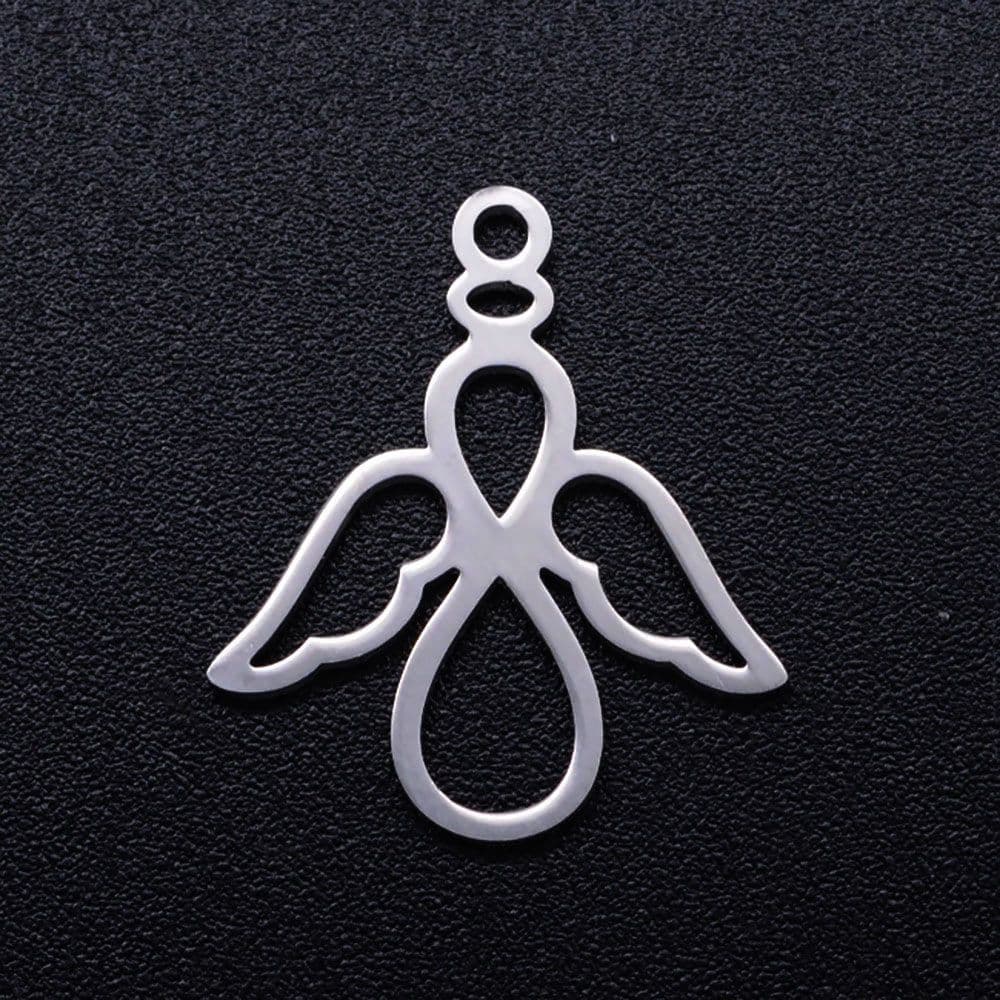Ocelový přívěsek - andílek — Marre.cz
