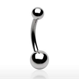 Piercing do pupíku - banánek malý (1,2 x 10 mm)
