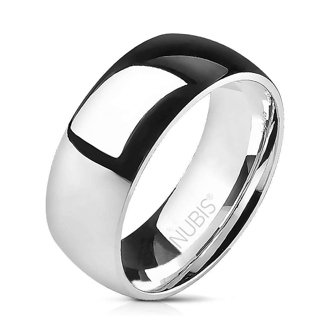 Prsten chirurgická ocel, šíře 8 mm (62)