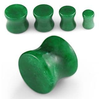 Plug do ucha - nefrit (10 mm)