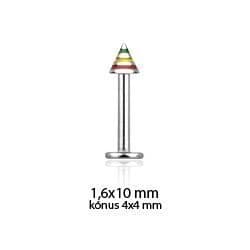 Labreta pruhy (1,6 x 10 mm + hrot 4x4 mm)