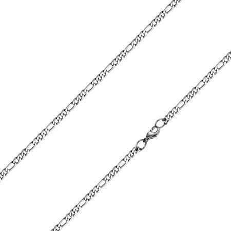 Ocelový řetízek figaro, tl. 4 mm (55 cm)