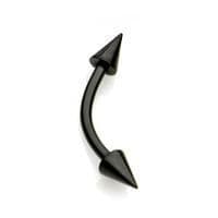 Piercing do obočí - kónus (1,6 x 10 mm)