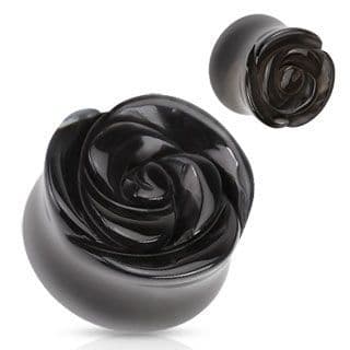 Plug do ucha - achát (6 mm)