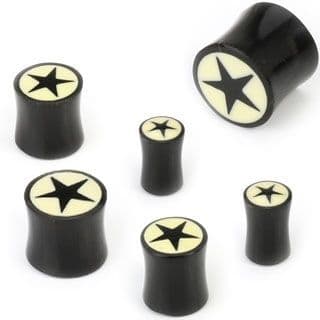 Plug od ucha - hvězda (5 mm)