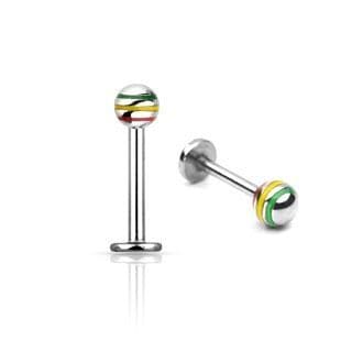 Labreta s barevnými pruhy (1,6 x 10 mm)