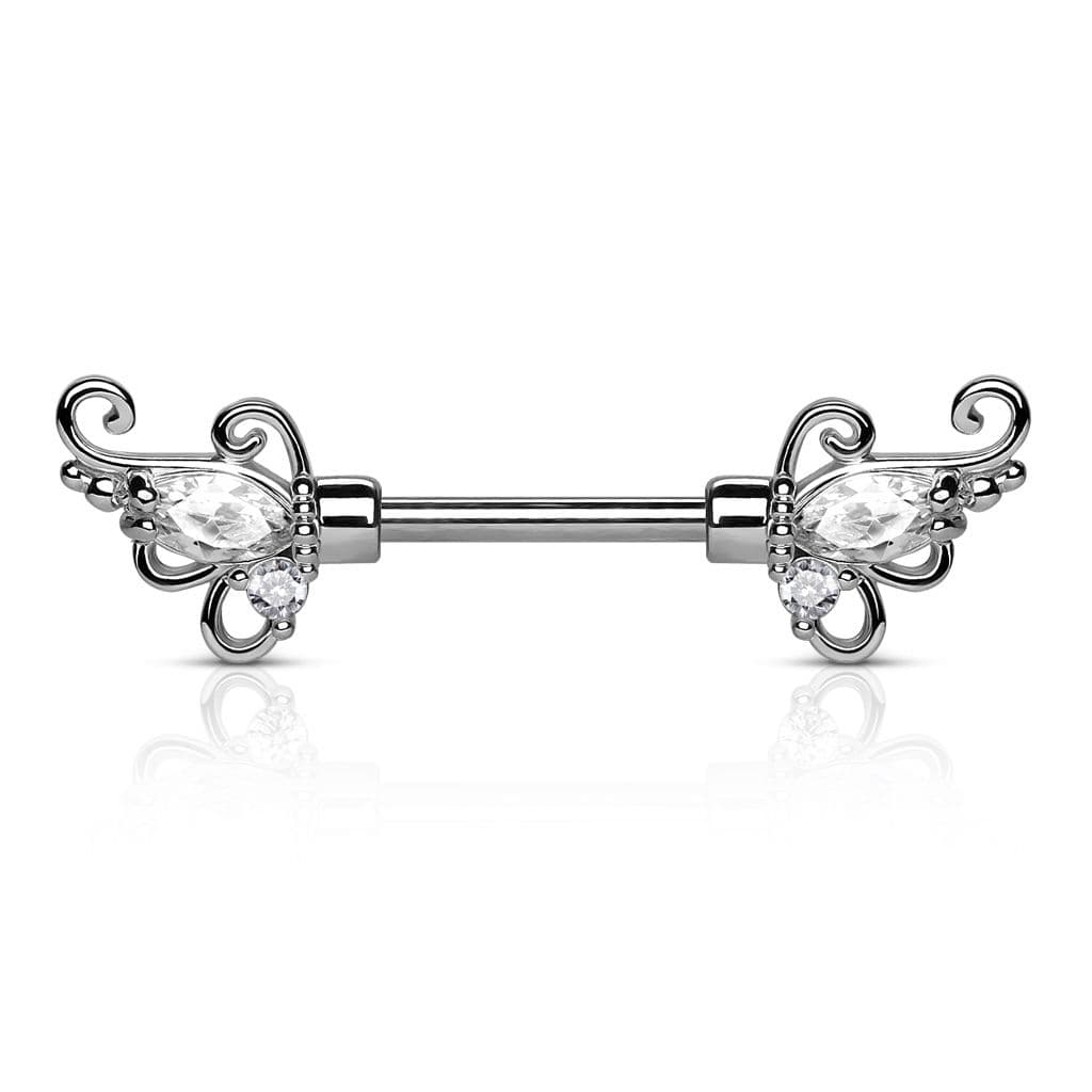Piercing do bradavky chirurgická ocel HWK11004