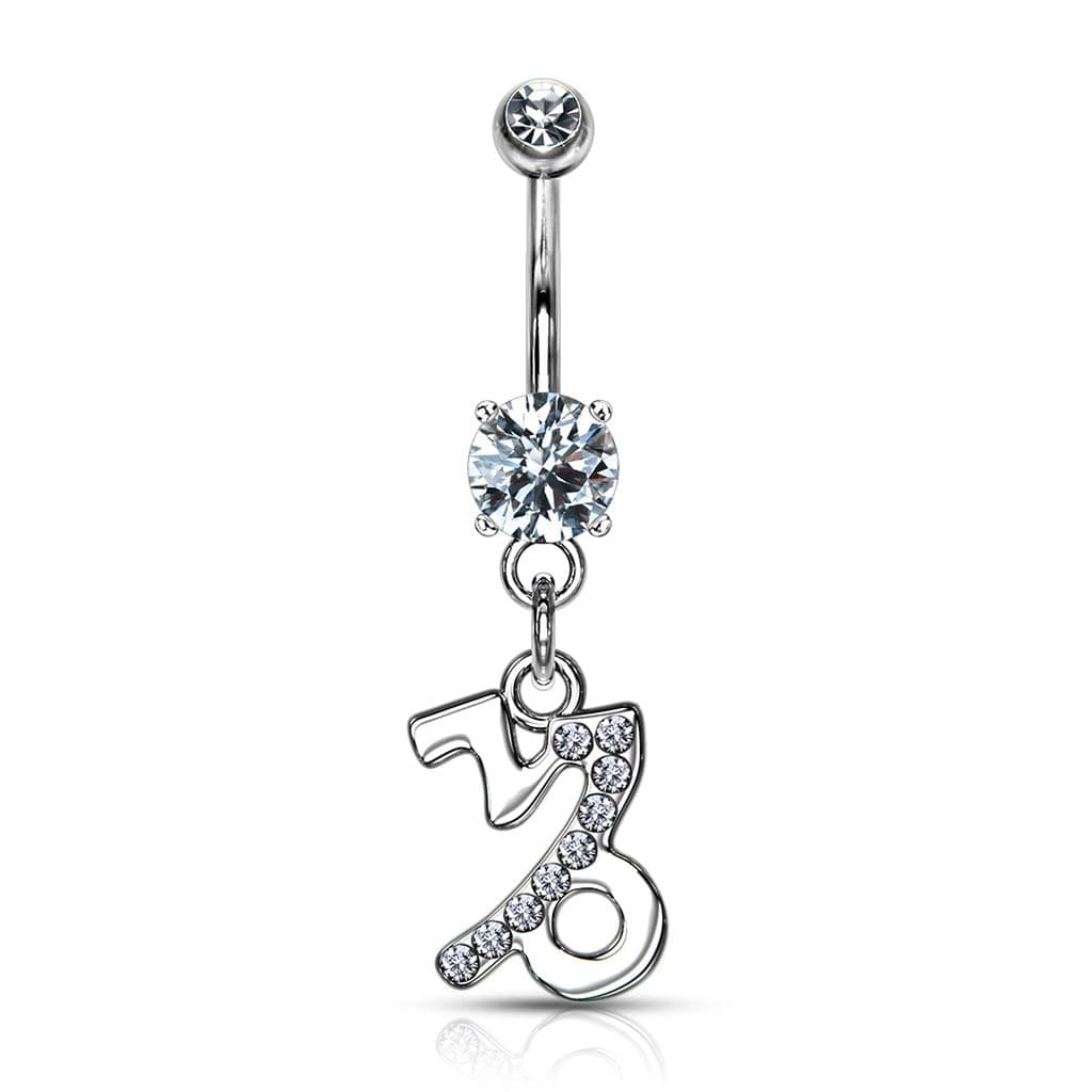 Piercing do pupíku - znamení kozoroh