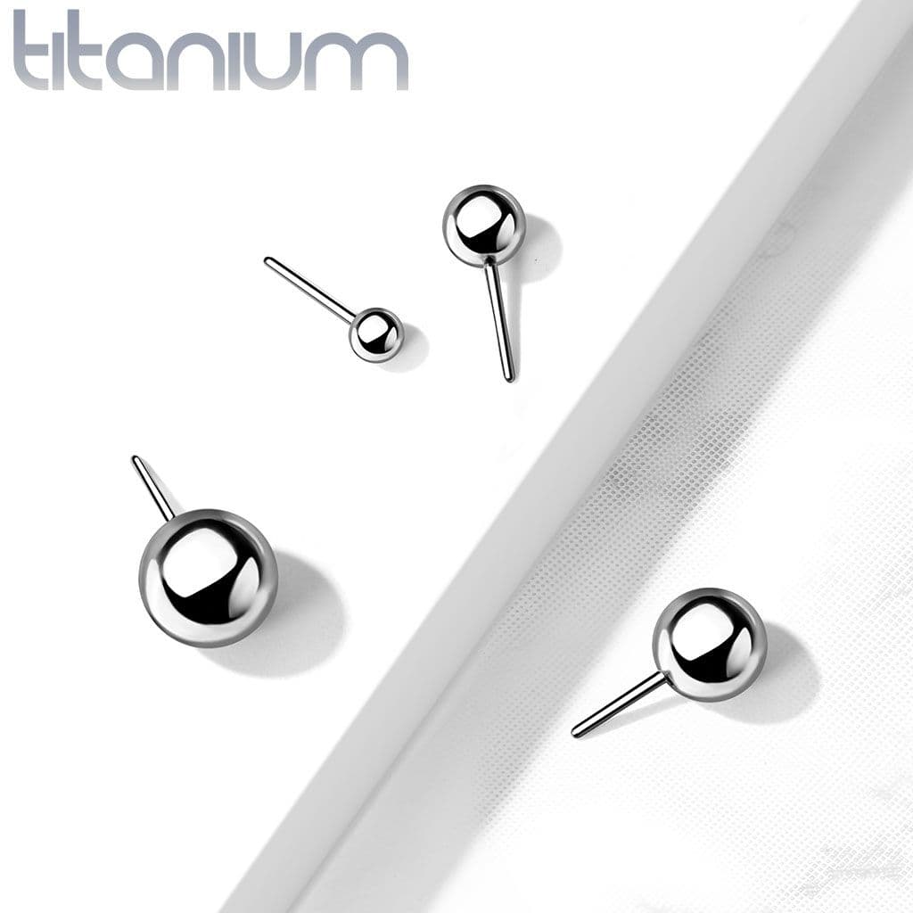 Kulička k PUSH IN piercingu TITAN (5 mm)