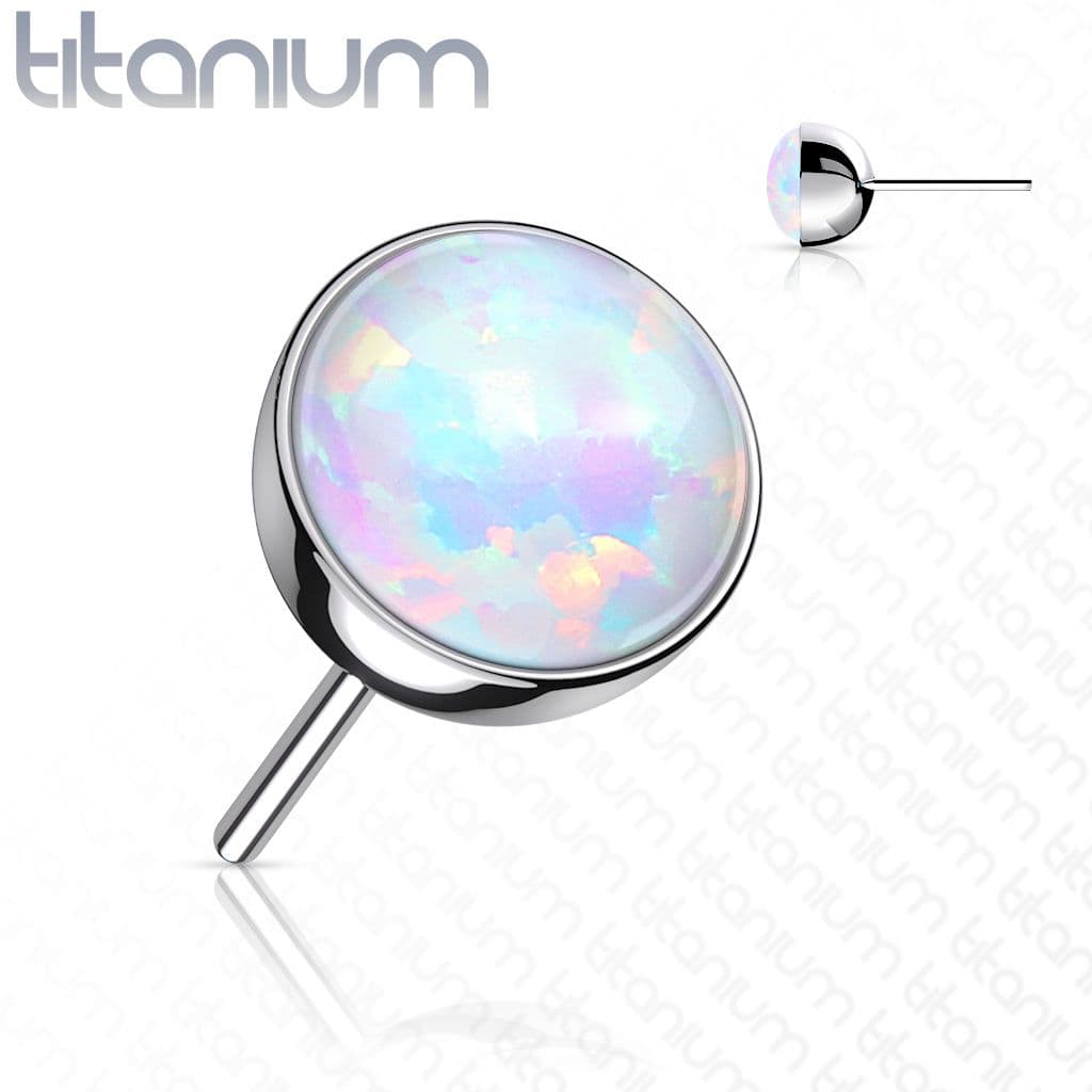 Kamínek k PUSH IN piercing do nosu TITAN (4 mm)