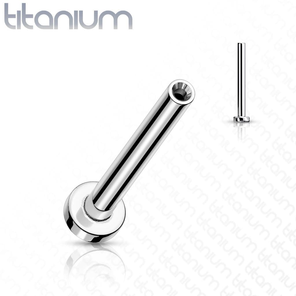 PUSH IN tyčka k labretě TITAN (1,2 x 11 mm)