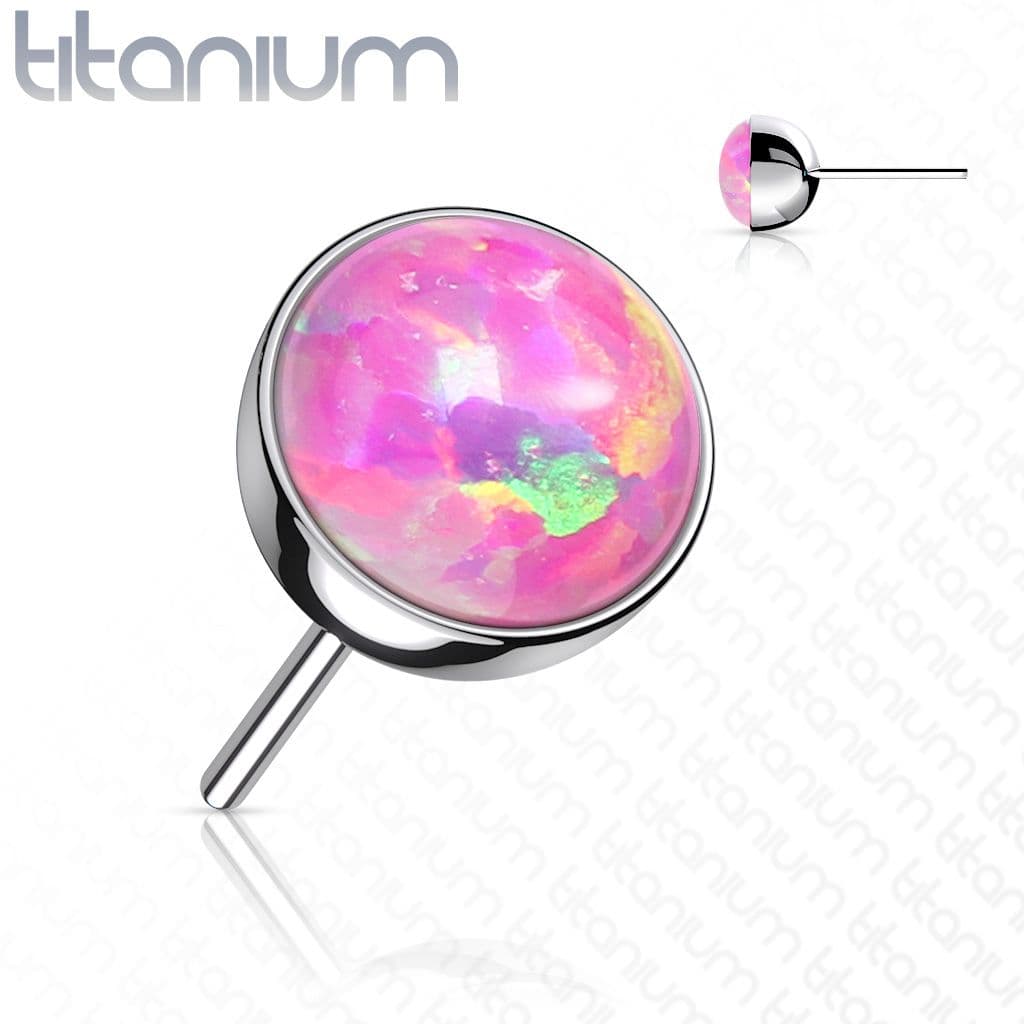 Kamínek k PUSH IN piercing do nosu TITAN (2,5 mm)