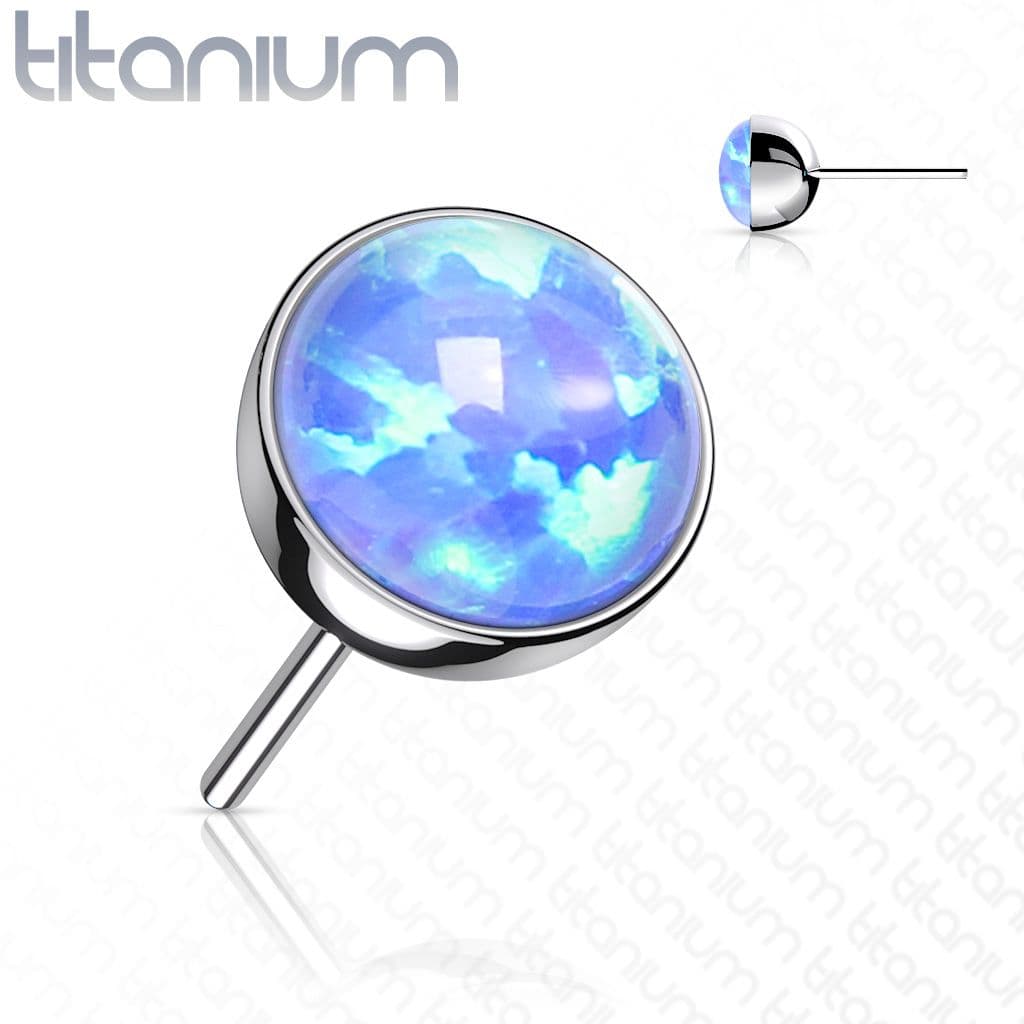 Kamínek k PUSH IN piercing do nosu TITAN (5 mm)