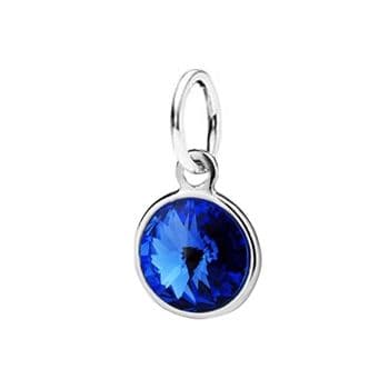 Stříbrný přívěsek s kamenem Crystals from SWAROVSKISapphire