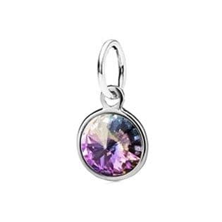 Stříbrný přívěsek s kamenem Crystals from SWAROVSKI Vitrail Light