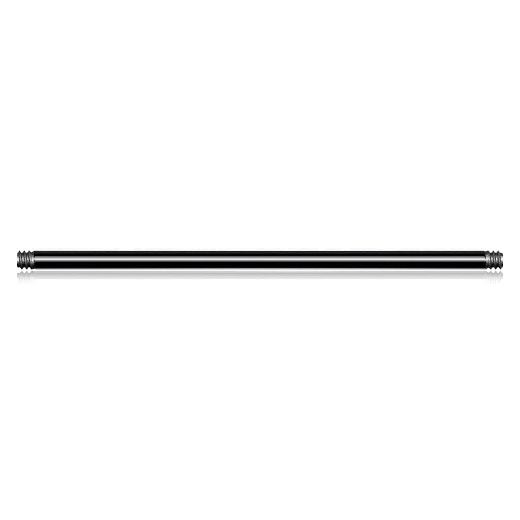 Černá náhradní tyčka, závit 1,6 mm (1,6 x 38 mm)