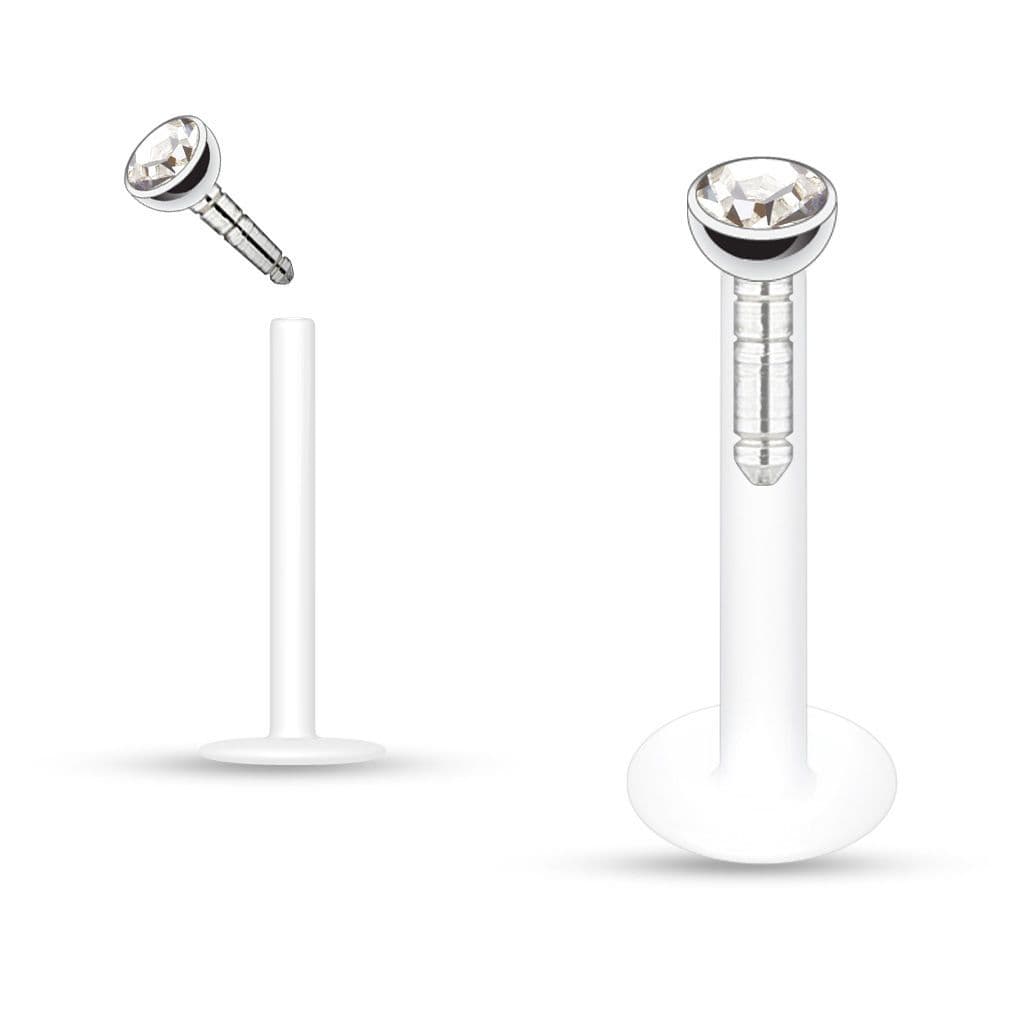Labreta BioFlex, zirkon 2 mm (čirá)