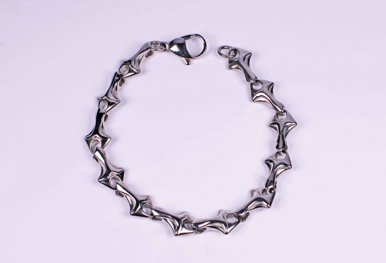 Unisex punk náramek chirurgická ocel