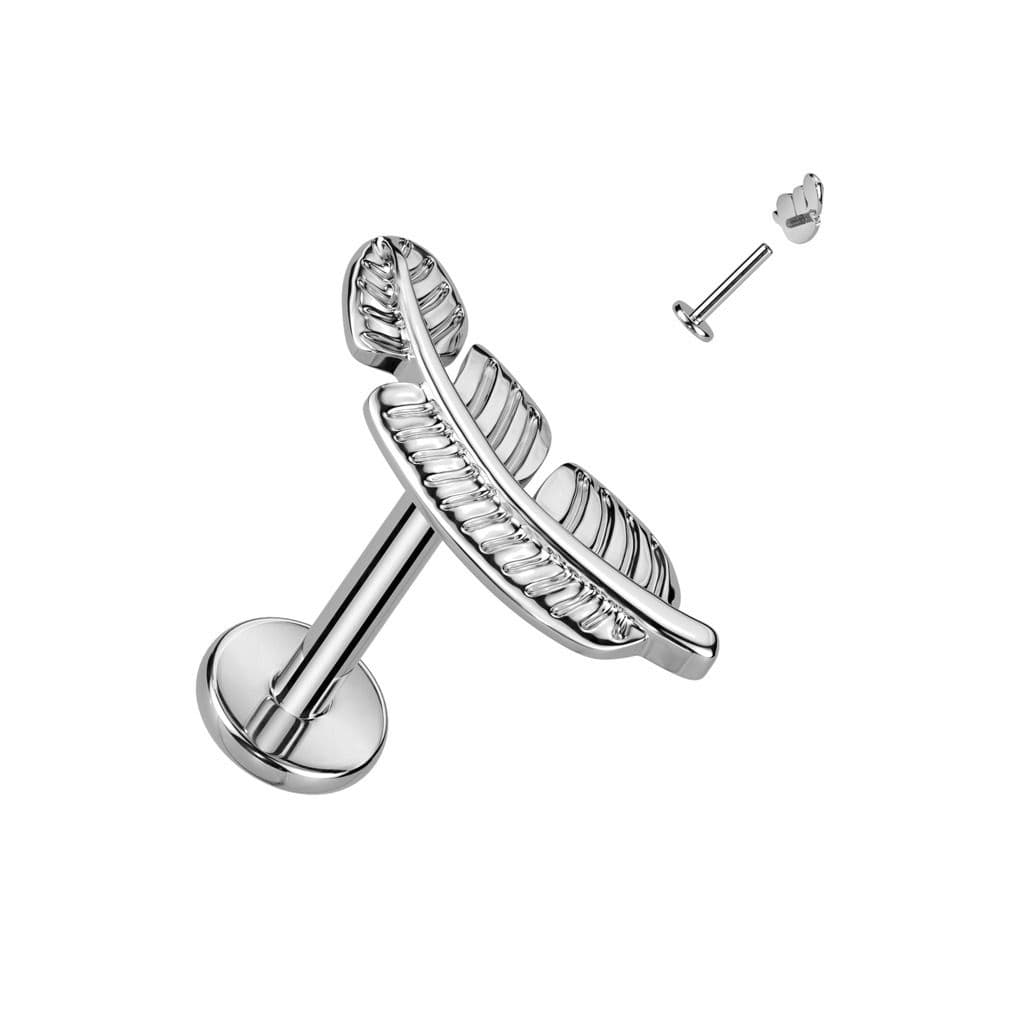 Piercing do brady peříčko TITAN (1,2 x 8 mm)