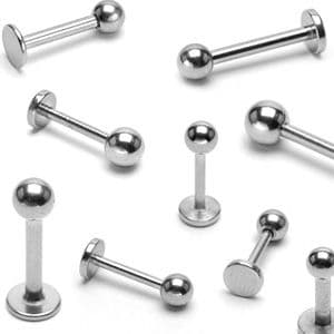 Piercing do brady - labreta (1,6 x 11 x 4 mm)