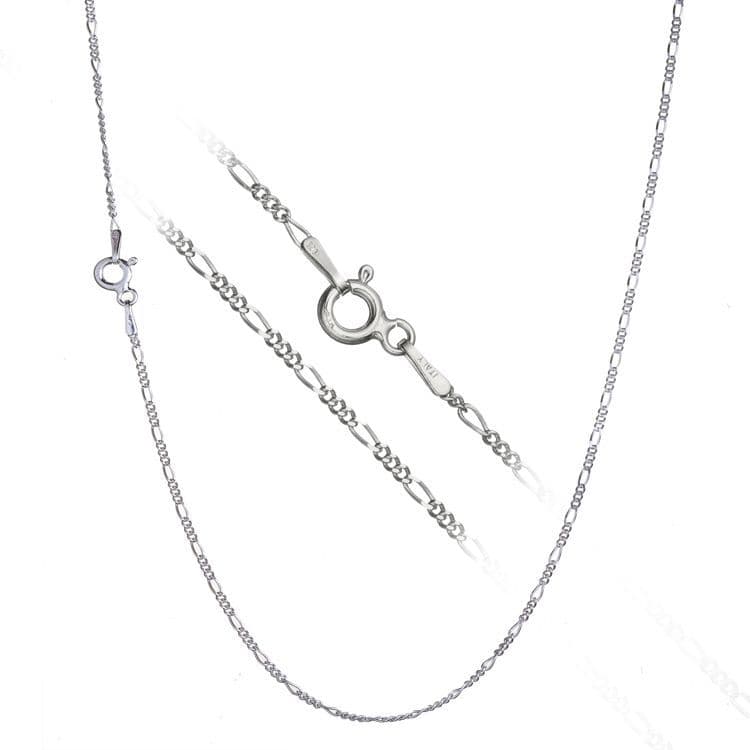 Stříbrný řetízek figaro, š. 1,4 mm (50 cm, 2,13 g)