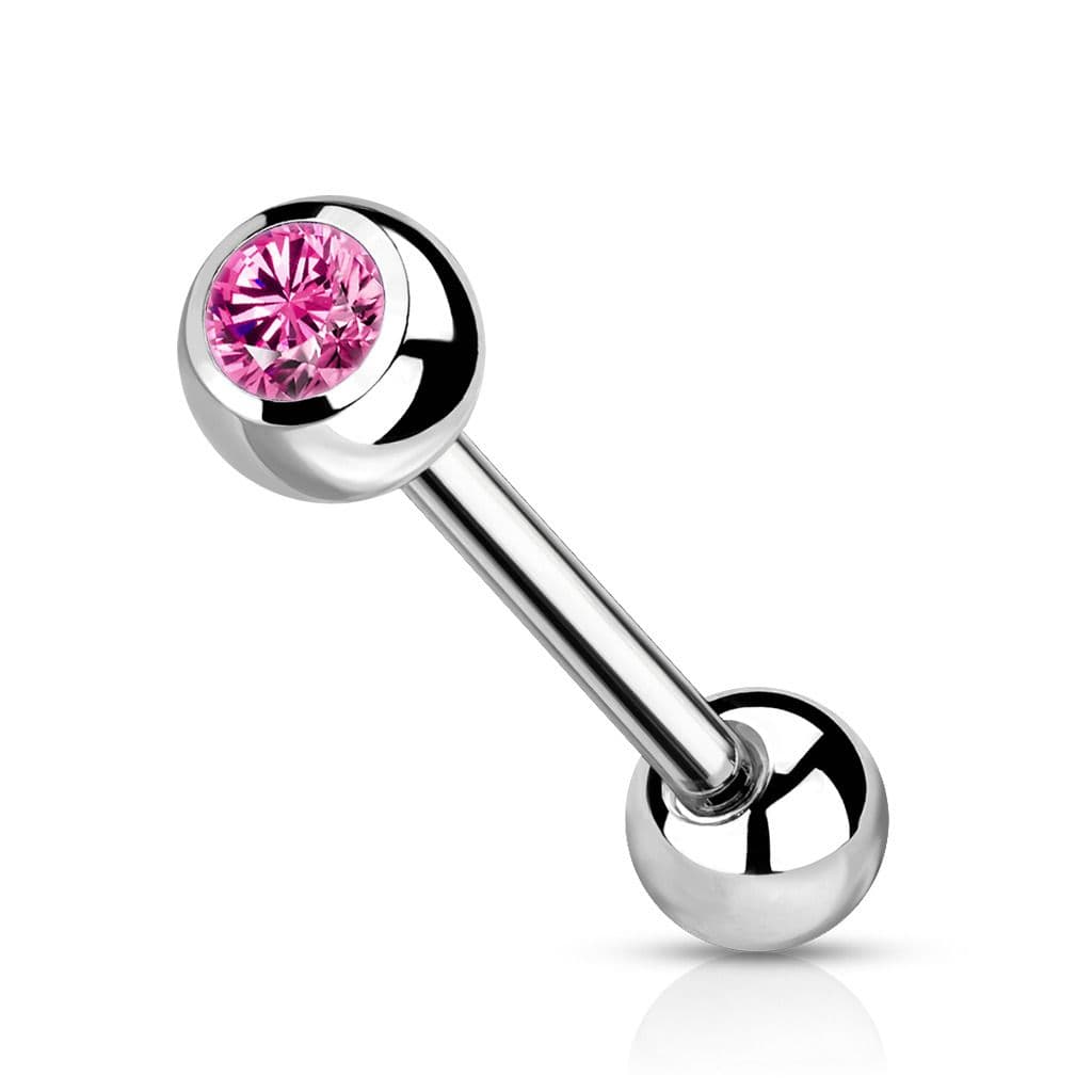 Piercing do jazyku TITAN (růžová)