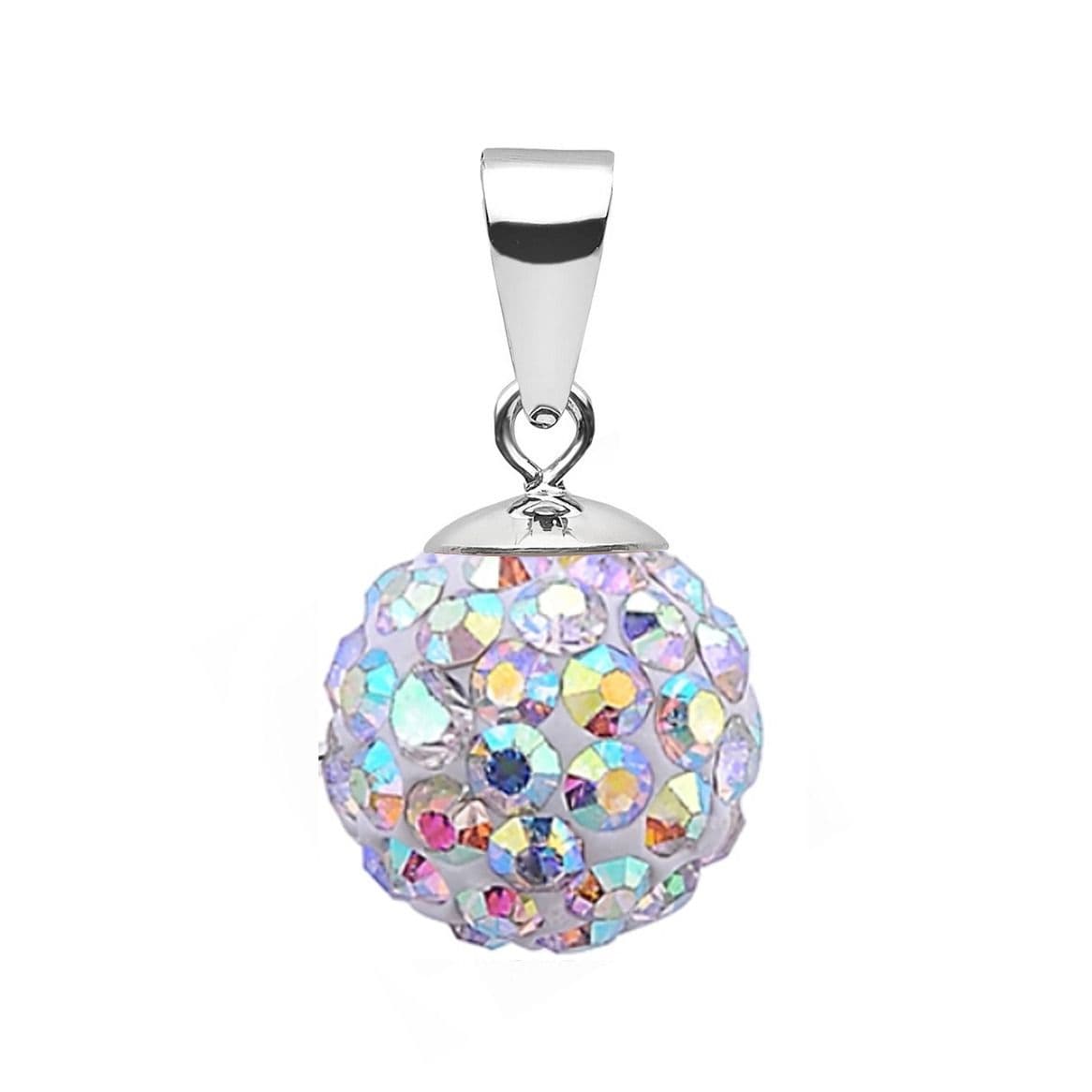 Stříbrný přívěsek s krystaly Crystals from Swarovski AB