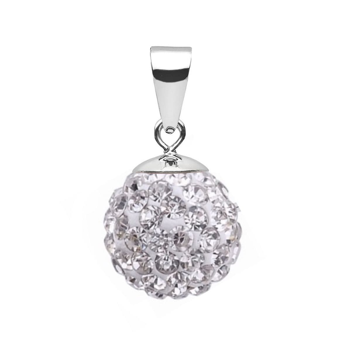 Stříbrný přívěsek s krystaly Crystals from Swarovski Crystal