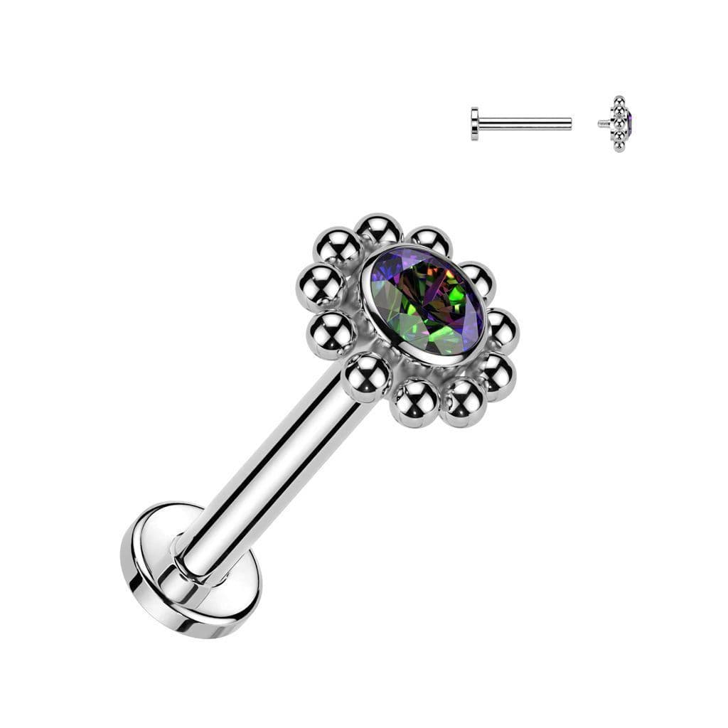 Piercing do brady / ucha TITAN (vitrail medium 1,2 x 8 mm)