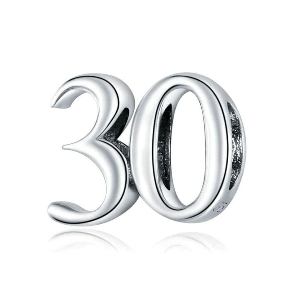 Stříbrný přívěsek korálek na náramek 30