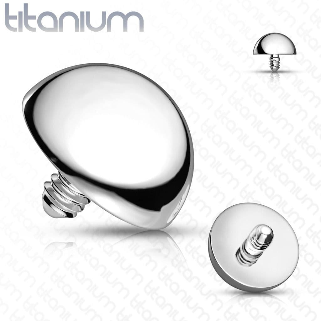Náhradní půlkulička TITAN, závit 1,2 mm (3 mm)