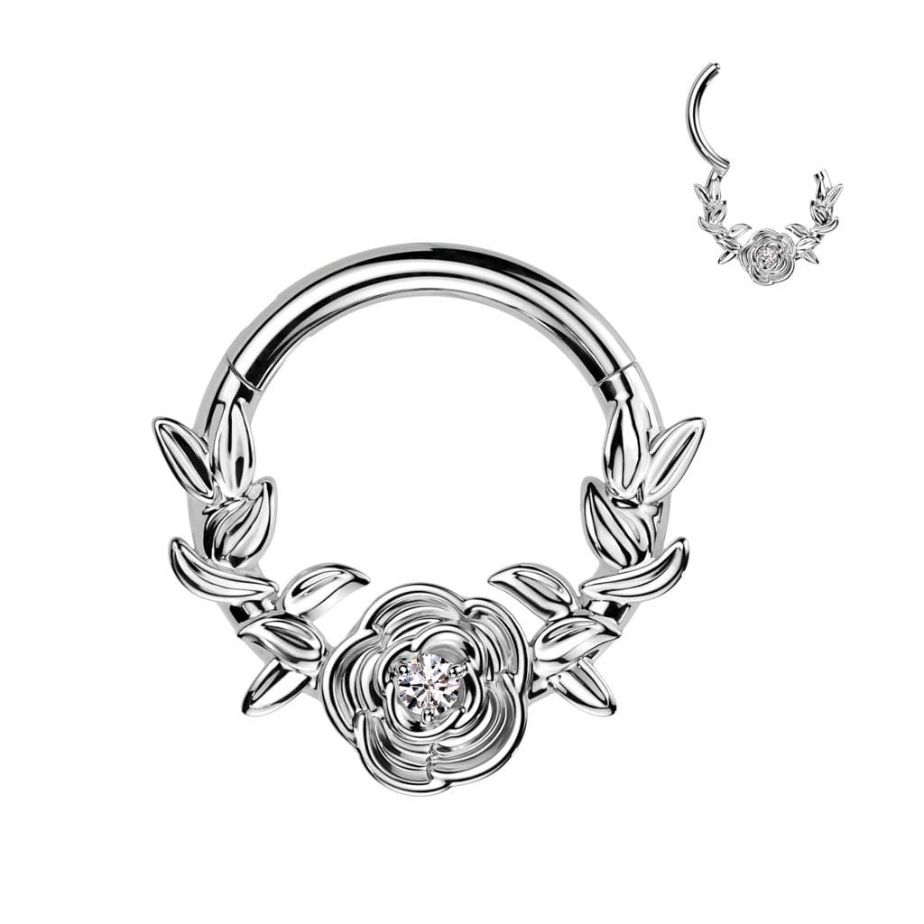 Segment kruh - helix / cartilage / tragus piercing TITAN (1,2 x 8 mm)
