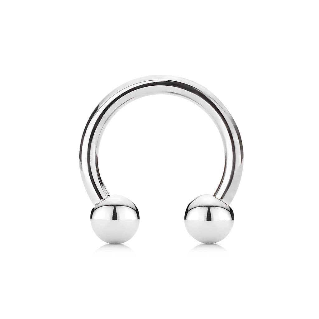 Piercing - podkova (1,6 x 16 mm, 5 mm)