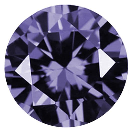 CZ Kubický zirkon - Light Amethyst, 100 ks (2 mm)