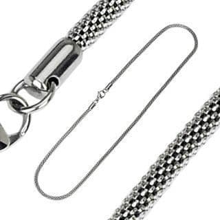 Řetízek splétaný had chirurgická ocel (3 mm)