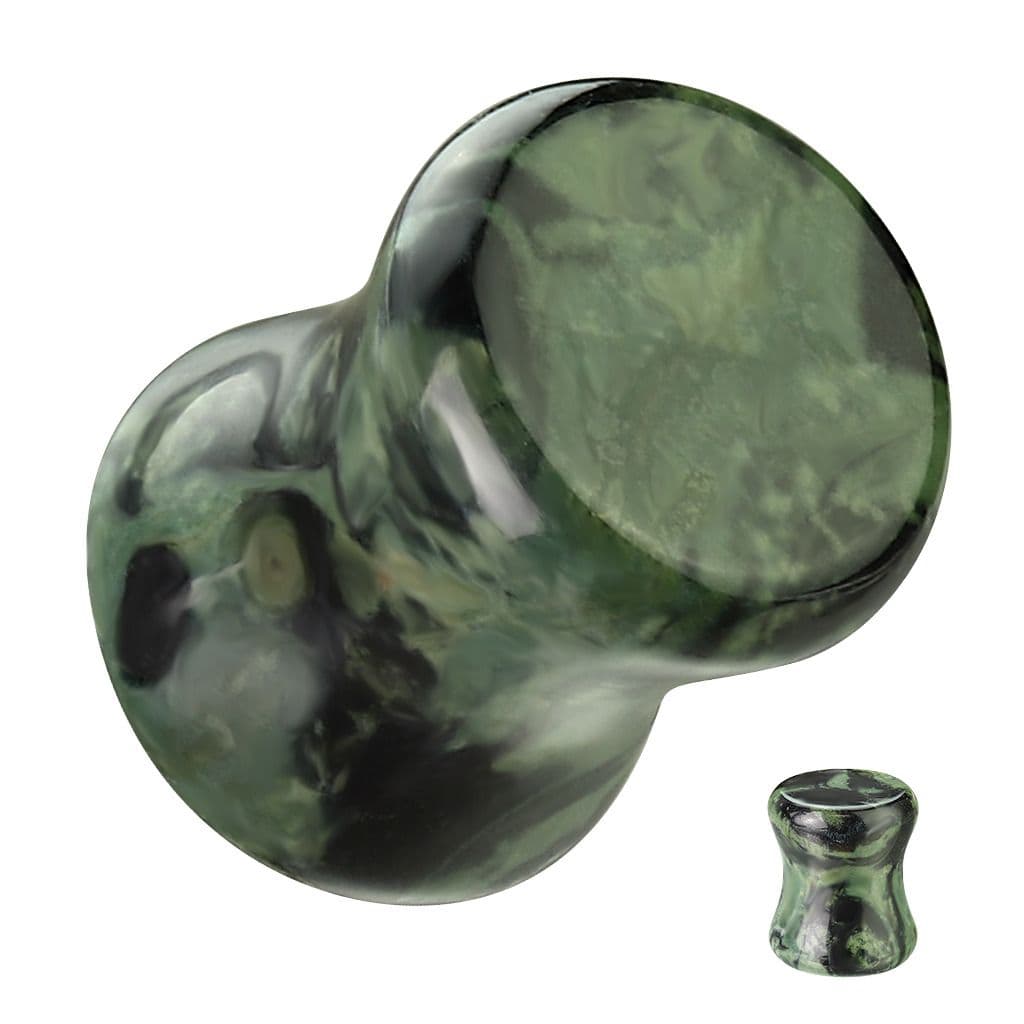 Plug do ucha jaspis (10 mm)