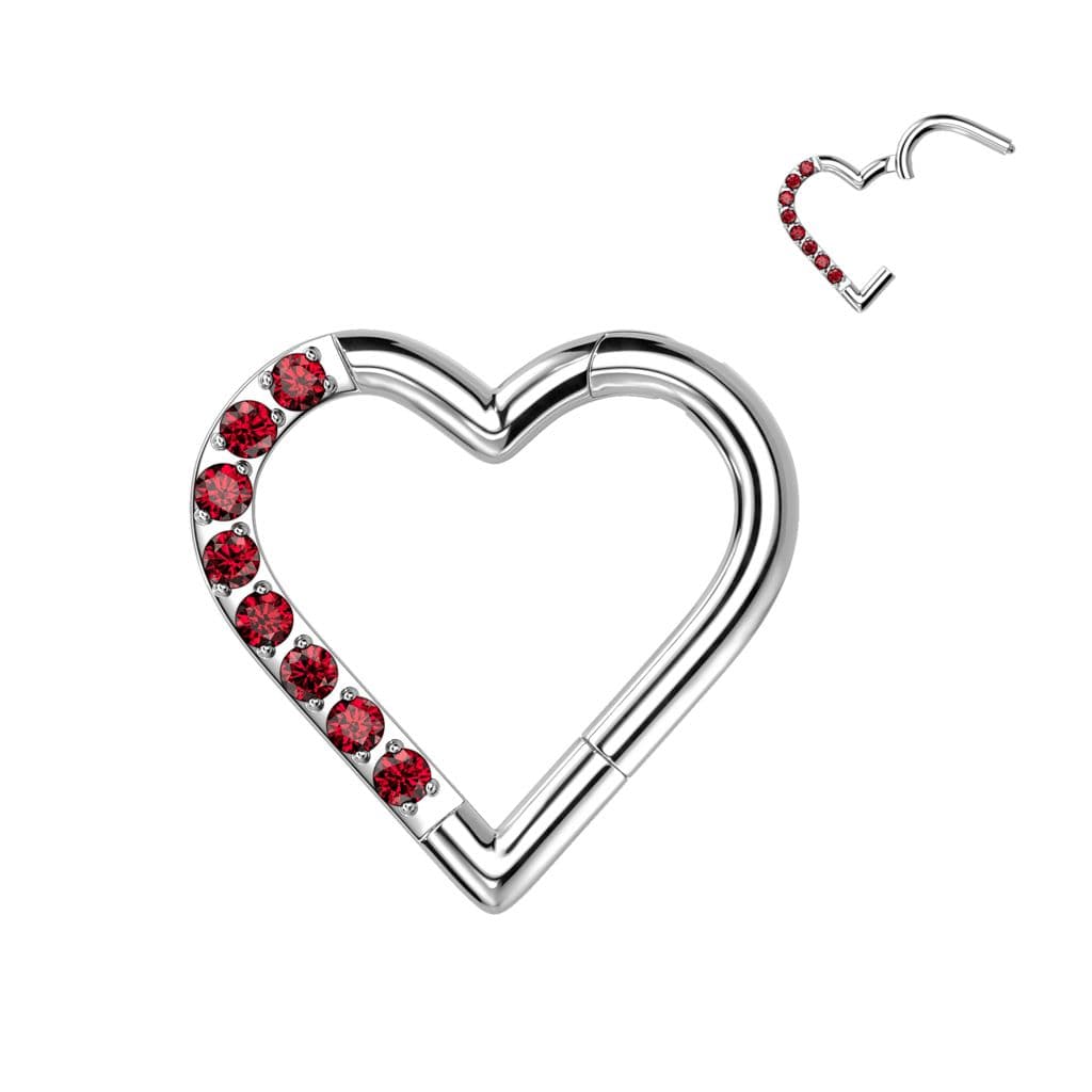 Segment kruh - helix / cartilage / tragus / septum piercing TITAN