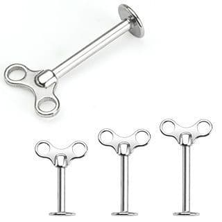 Piercing do brady - labreta (1,6 x 8 mm)