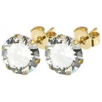 Naušnice pecky chirurgická ocel HWFXTSE01g (8 mm)