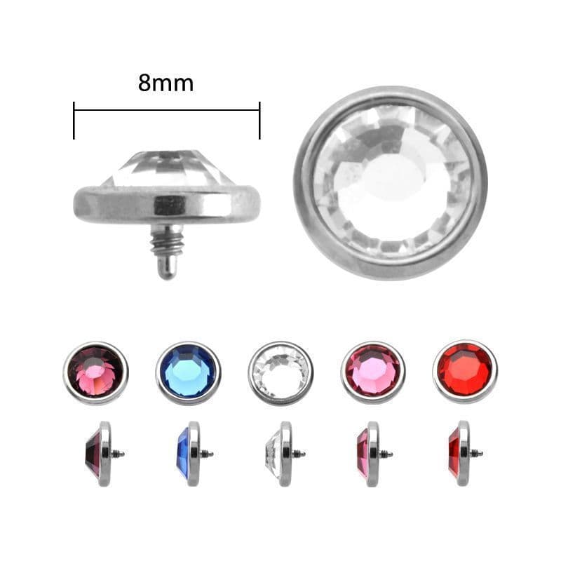 Náhradní díl k mikrodermálu extra velký 8mm (tyrkysový)