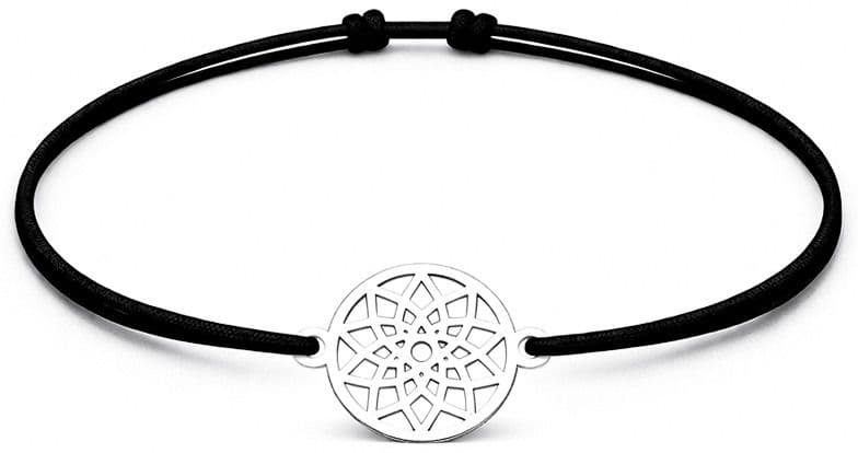 Šňůrkový náramek mandala