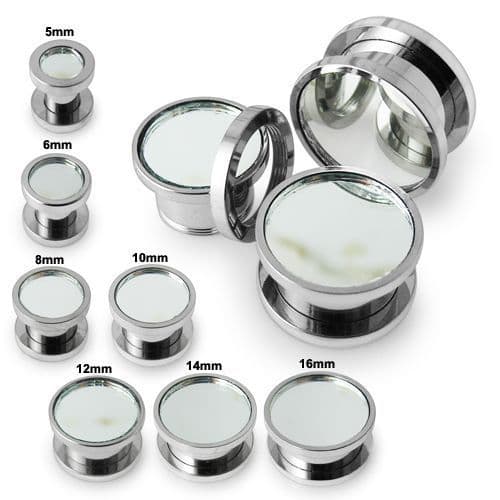 Plug se zrcátkem chirurgická ocel PBZER248 (16 mm)