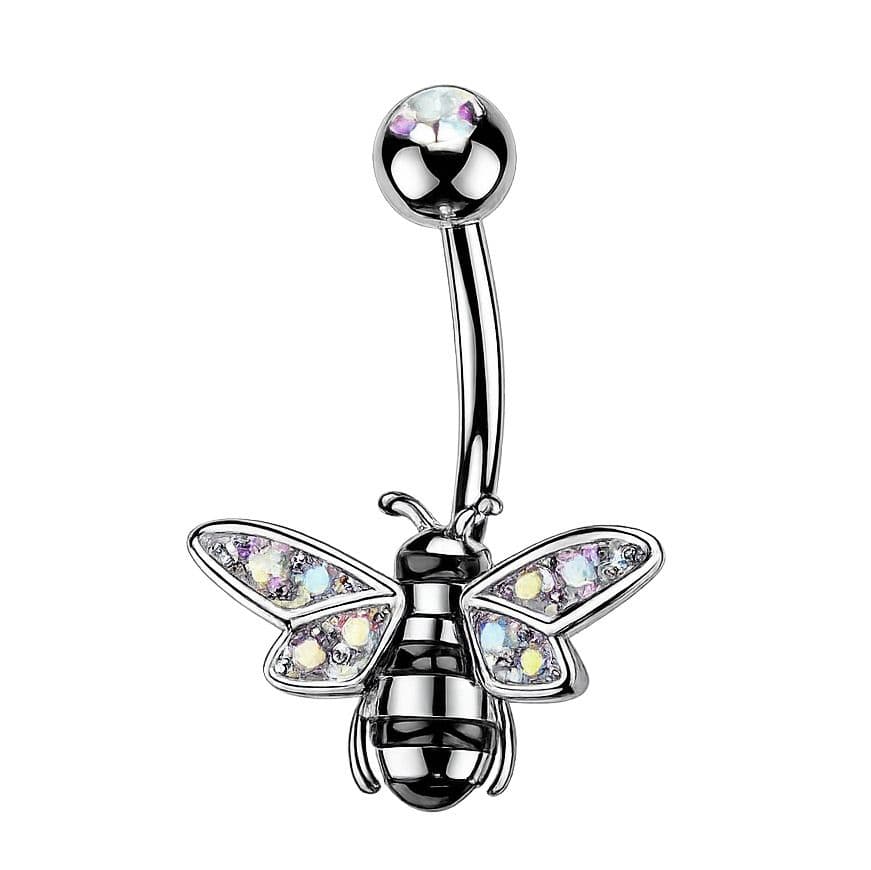 Piercing do pupíku včelka